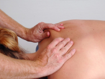 massage på ryg